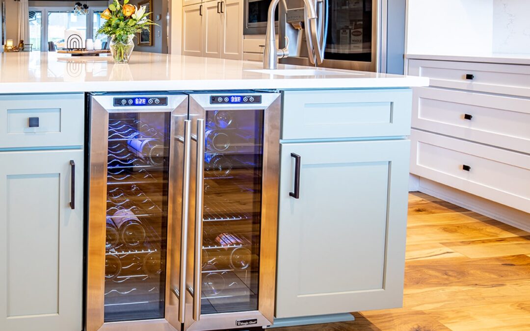 Kitchen MUST HAVE Features: Built-in Beverage Fridge