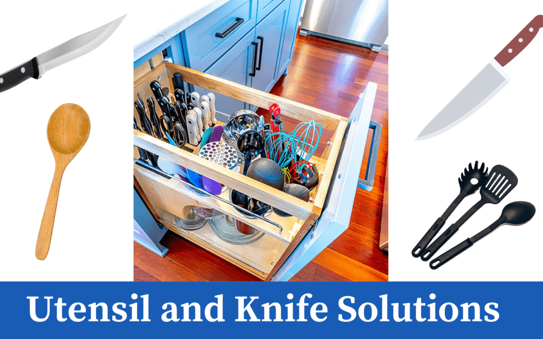 Must Have Kitchen Features: Utensil storage drawer with knife block